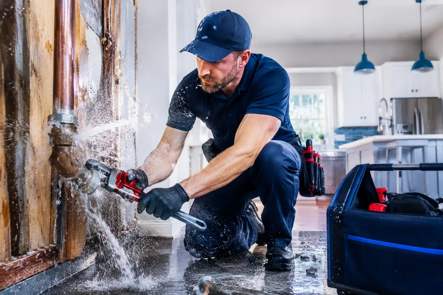 Local emergency pipe repair professionals in Liberty Center, IA